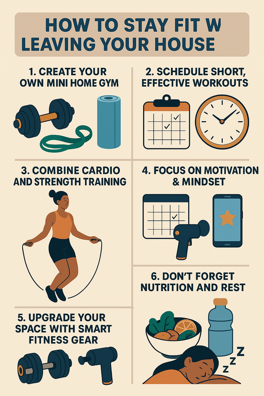 How to Stay Fit Without Leaving Your House